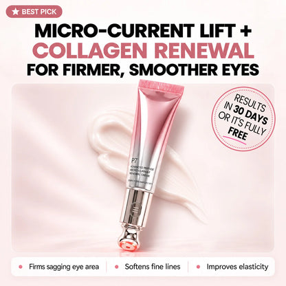 ✨ P7 Eye Renewal Crème™ – 3-in-1 Red Light & EMS Eye Treatment for Fine Lines, Puffiness & Dark Circles