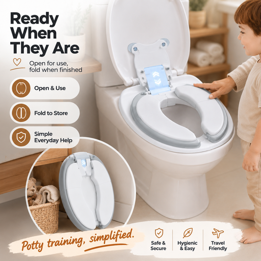 🚽 Toddler Toilet Training Seat – Make Potty Training Easier, Safer & Stress-Free