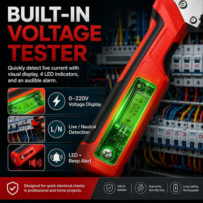 ⚡ 16-in-1 Electrical Pliers with Voltage Tester(✈buy 2 free shipping)
