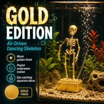 💀Air-Driven Dancing Skeleton Aquarium Ornament