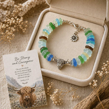 Sea Glass Blessing Bracelet