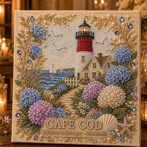 🌿 Timeless American Destinations Pearl Art Kit