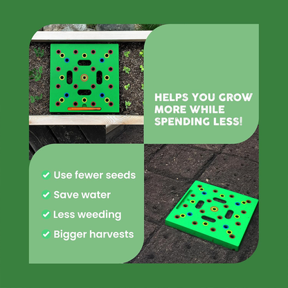 🌱Patented Seed and Seedling Spacer Tool for Bigger Harvests