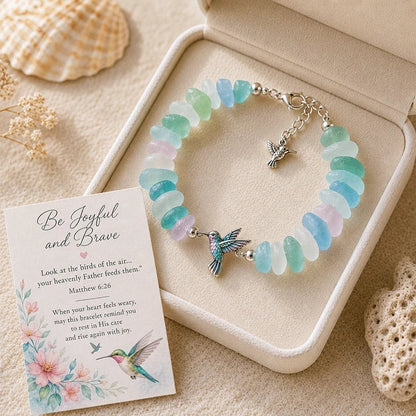 Sea Glass Blessing Bracelet
