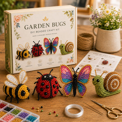 🧵✨ Tiny 3D Beaded Animal DIY Kit