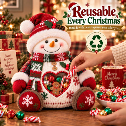 🎅 🎄 Christmas Character Refillable Treat Holder