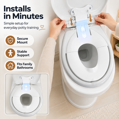 🚽 Toddler Toilet Training Seat – Make Potty Training Easier, Safer & Stress-Free