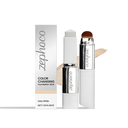🎁✨Cream Stick V White Korean Color-Changing Foundation Stick with Volufiline