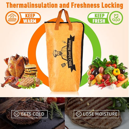 🍖21" BBQ Meat Resting Bag – Lock In Heat & Juices