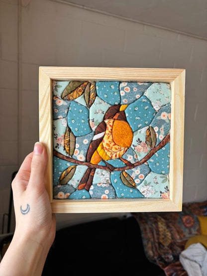 🔥Last Day 49% OFF - 🧵 Kinusaiga Fabric Art Kit | No-Sew DIY Textile Craft Set