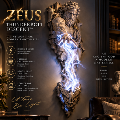 ⏰ Limited Stock 50% OFF  ⚡🌊 Mythological Sculpture Wall Lamp Collection 🏛✨