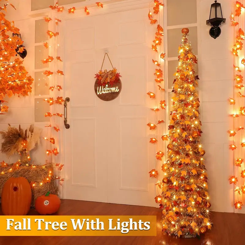🔥HOT SALE 49% OFF🔥 - 🎃 Pumpkin Glow Maple Tree