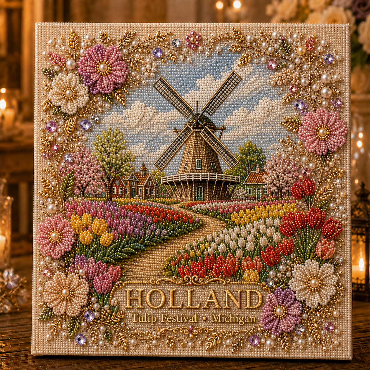 🌿 Timeless American Destinations Pearl Art Kit