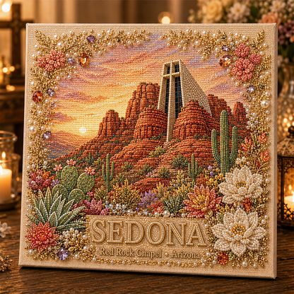 🌿 Timeless American Destinations Pearl Art Kit