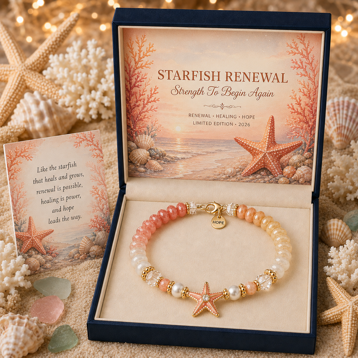 🎅 2026 Christmas Gift 50% Off--🌊 Ocean Meaning Bracelet Collection