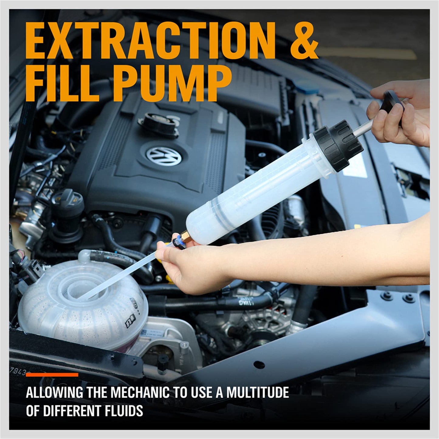 Fluid Extractor & Filler Syringe Pump