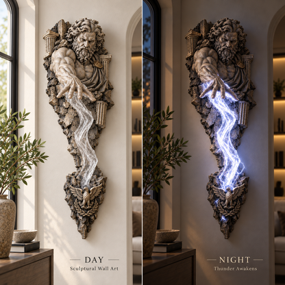 ⏰ Limited Stock 50% OFF  ⚡🌊 Mythological Sculpture Wall Lamp Collection 🏛✨