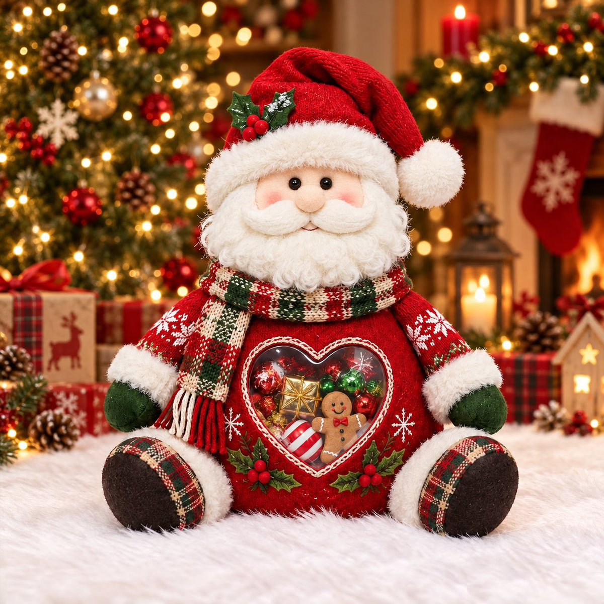 🎅 🎄 Christmas Character Refillable Treat Holder