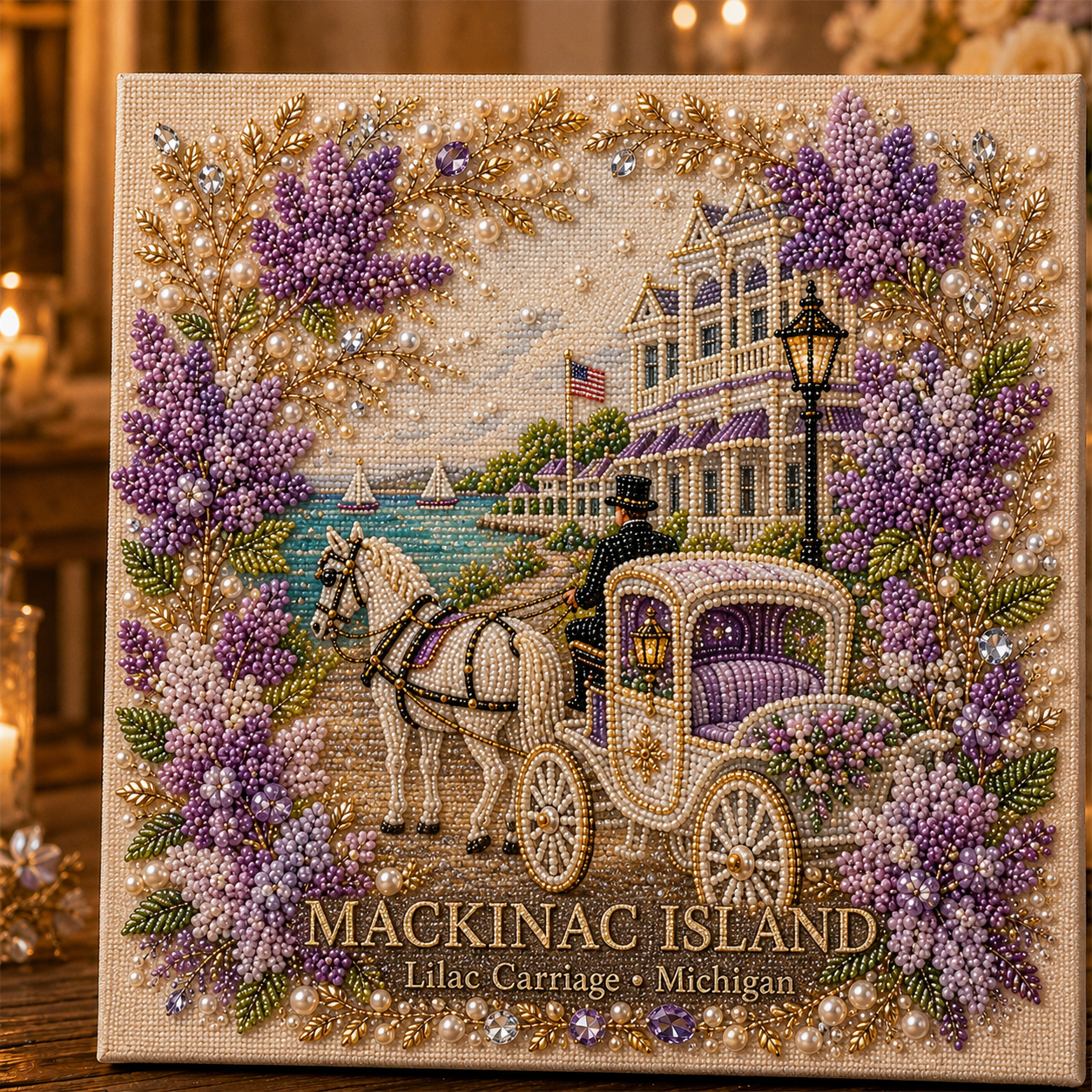 🌿 Timeless American Destinations Pearl Art Kit