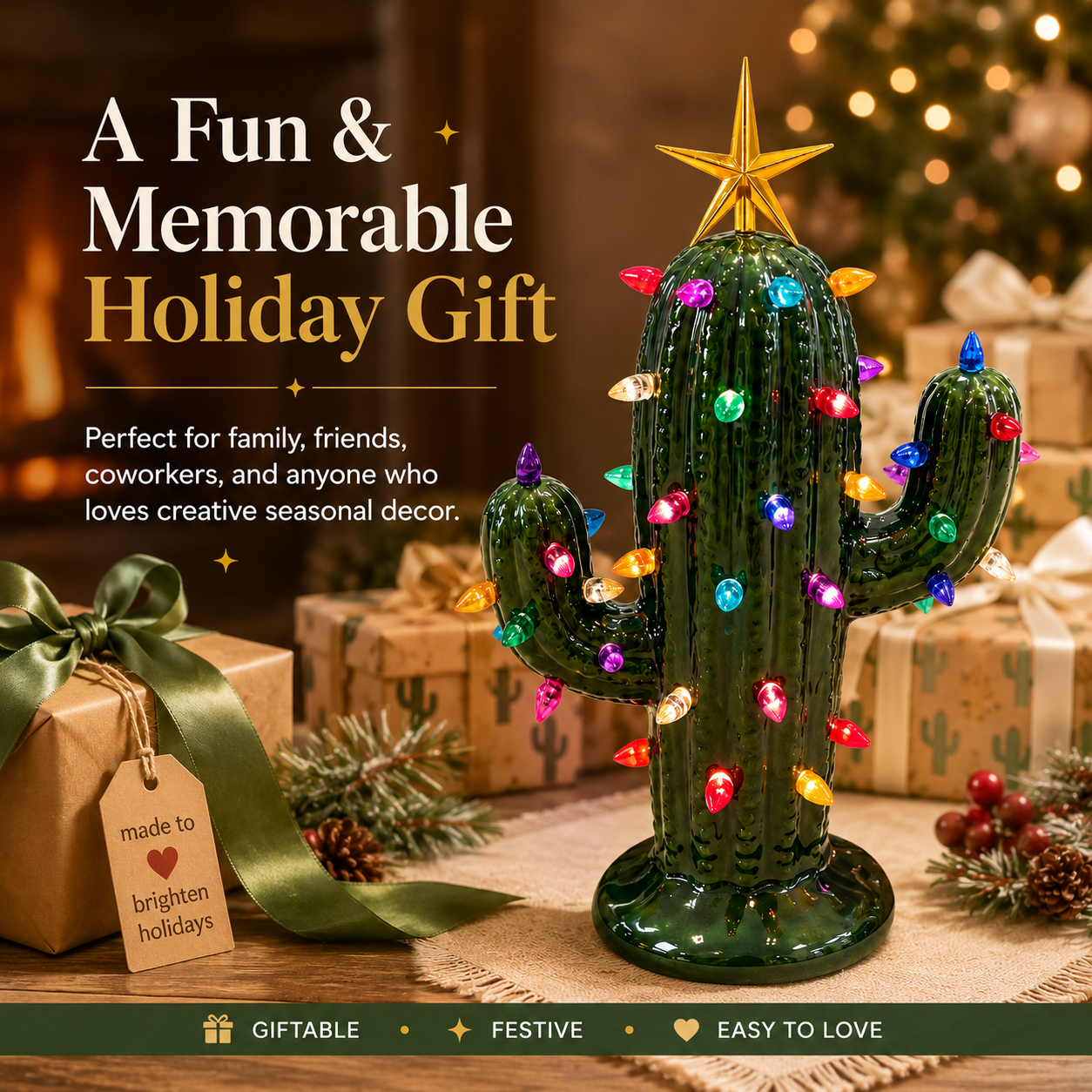 🎄 Desert Christmas Tree – The Unique Holiday Decoration Everyone Will Notice