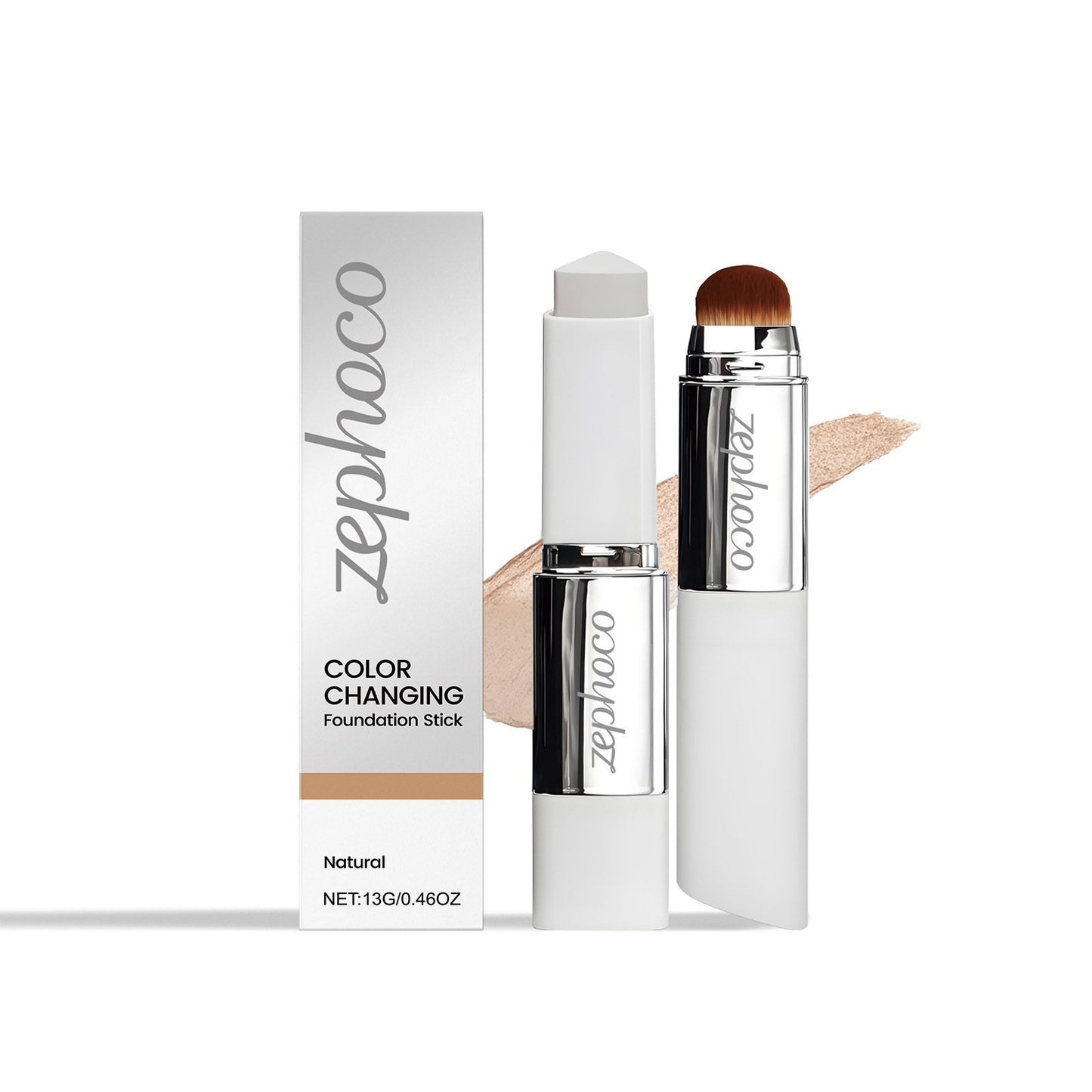 🎁✨Cream Stick V White Korean Color-Changing Foundation Stick with Volufiline