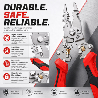 ⚡ 16-in-1 Electrical Pliers with Voltage Tester(✈buy 2 free shipping)