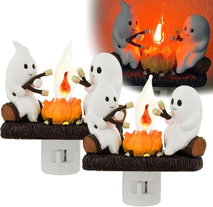 2026 USB Ghost Campfire Flickering Nightlight🔥👻