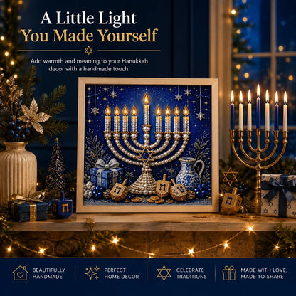 🎁Last Day 49% OFF - 🕎✨DIY Hanukkah Pearl Art Kit