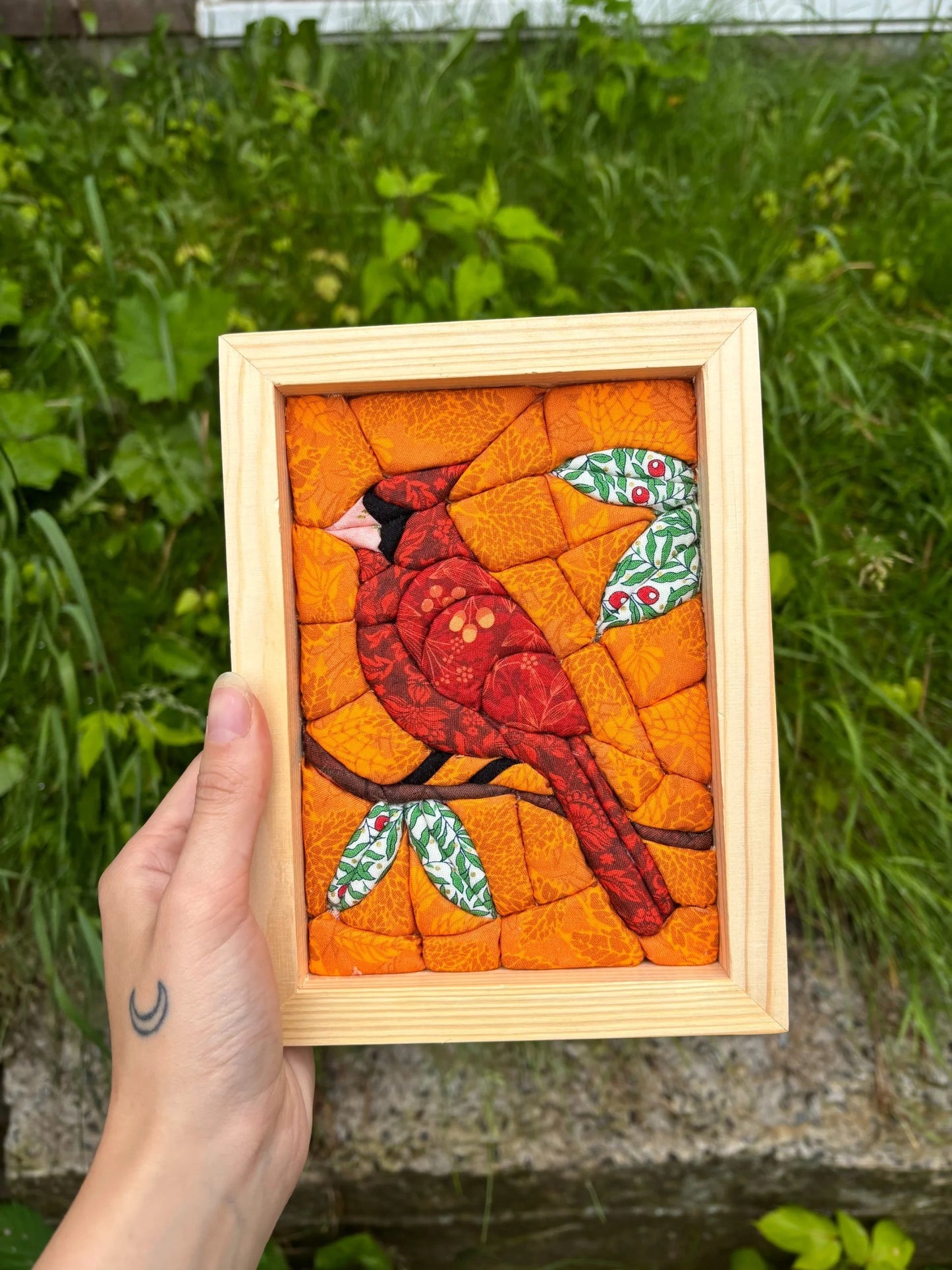 🔥Last Day 49% OFF - 🧵 Kinusaiga Fabric Art Kit | No-Sew DIY Textile Craft Set