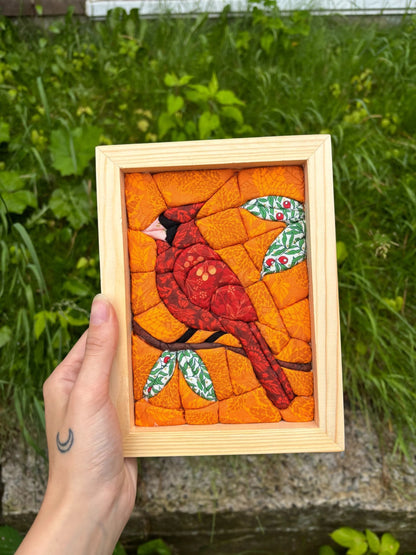 🔥Last Day 49% OFF - 🧵 Kinusaiga Fabric Art Kit | No-Sew DIY Textile Craft Set
