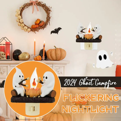 2026 USB Ghost Campfire Flickering Nightlight🔥👻