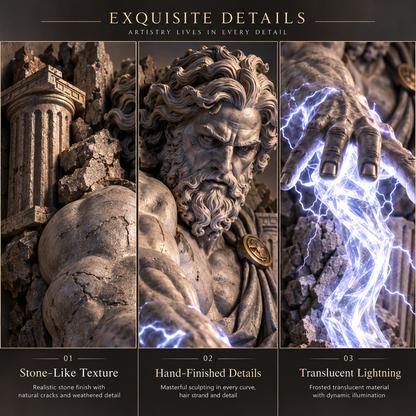 ⏰ Limited Stock 50% OFF  ⚡🌊 Mythological Sculpture Wall Lamp Collection 🏛✨