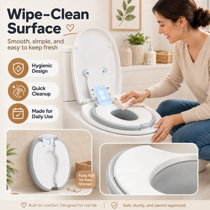 🚽 Toddler Toilet Training Seat – Make Potty Training Easier, Safer & Stress-Free