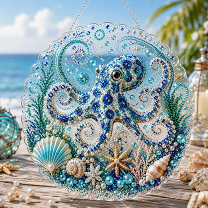 🔥BUY 3 GET 1 FREE  - 🌊✨Ocean Pearl Art DIY Hanging Ornament Kit
