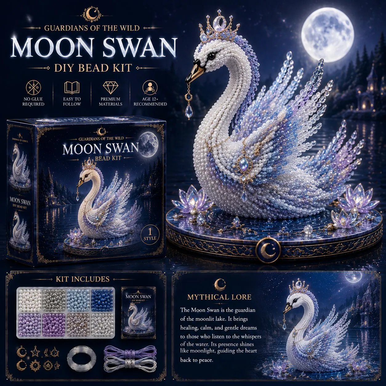 🎁3D Animal Guardian DIY Bead Kit Collection-Buy 2 Free Shipping