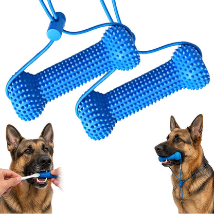 🦷 🐶7-in-1 Dog Toothbrush Chew Toy