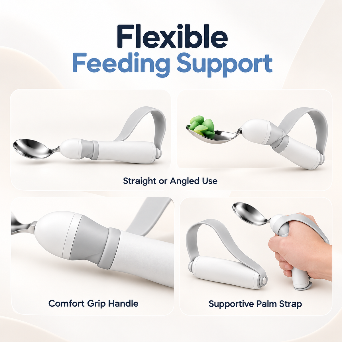 🥄 Adaptive Comfort Spoon™ – Helping Loved Ones Enjoy Mealtimes With Confidence
