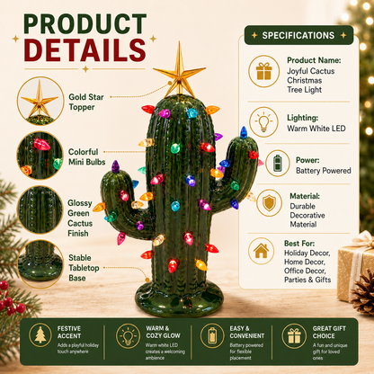 🎄 Desert Christmas Tree – The Unique Holiday Decoration Everyone Will Notice