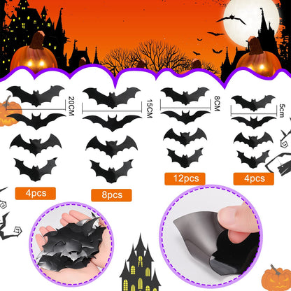 🎃 Luminous Halloween Magnetic Decor Set for Cars & Garage Doors 👻✨