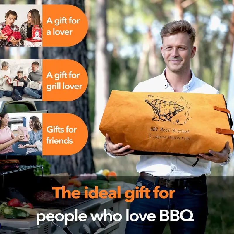 🍖21" BBQ Meat Resting Bag – Lock In Heat & Juices