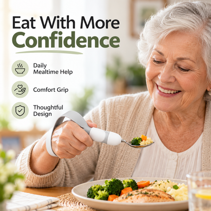 🥄 Adaptive Comfort Spoon™ – Helping Loved Ones Enjoy Mealtimes With Confidence