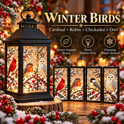 🎄✨ Interchangeable Crystal Lantern™ – Light-Up Holiday Décor
