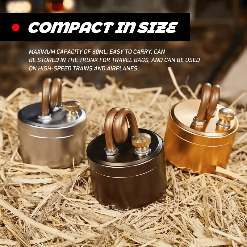 🎉LAST DAY 49% OFF -🔥High-Power Portable Mini Outdoor Spirit Burner & Alcohol Stove🍵