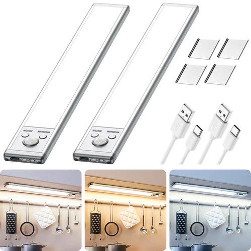 🥳2026 HOT SALE🥳💞50K+ SOLD-Punch-free Smart Sensor Magnetic Rechargeable LED Lights
