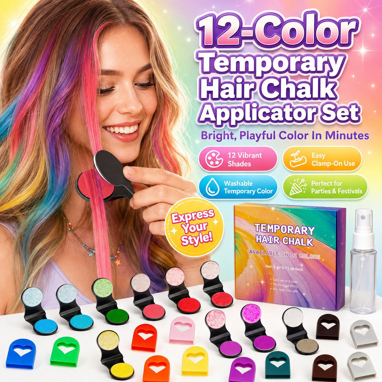 1 Set (12 Colors)