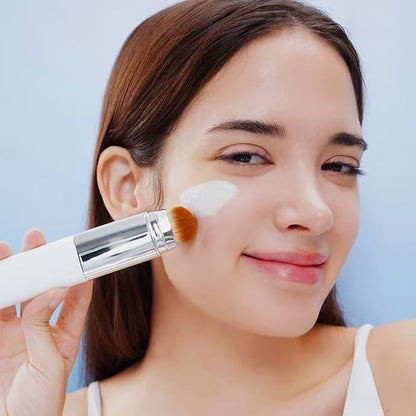 🎁✨Cream Stick V White Korean Color-Changing Foundation Stick with Volufiline