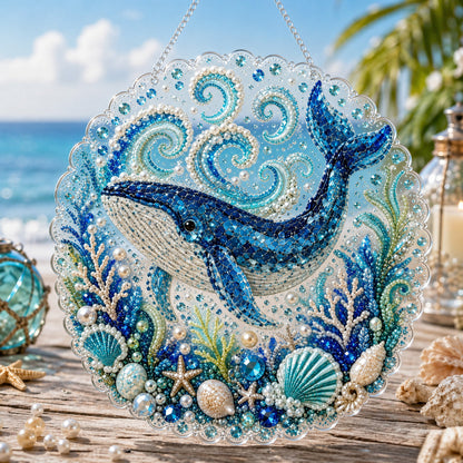 🔥BUY 3 GET 1 FREE  - 🌊✨Ocean Pearl Art DIY Hanging Ornament Kit