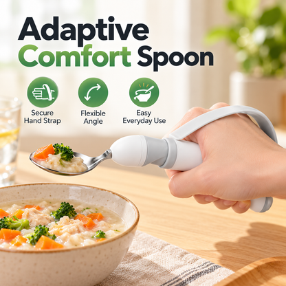 🥄 Adaptive Comfort Spoon™ – Helping Loved Ones Enjoy Mealtimes With Confidence