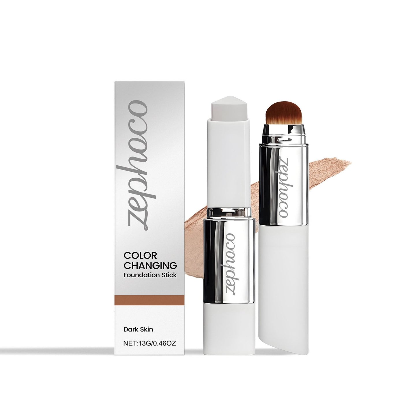 🎁✨Cream Stick V White Korean Color-Changing Foundation Stick with Volufiline