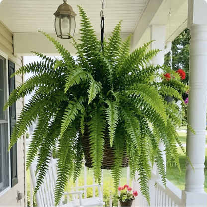 🔥Each $9.99 On Sale Only Today💛Glowing Boston Ferns with Lights – 🌿 Zero Watering, Zero Maintenance